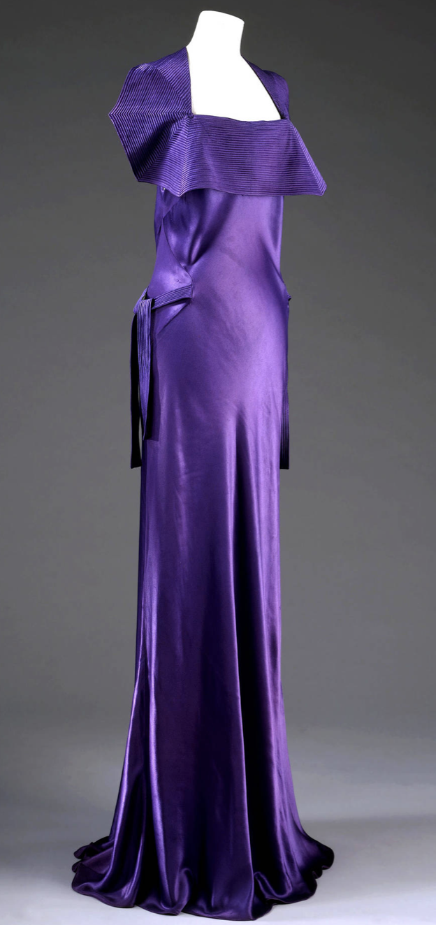 Арт деко. Платье от Модного Дома Вионет / Jeanne Lanvin, 1935.