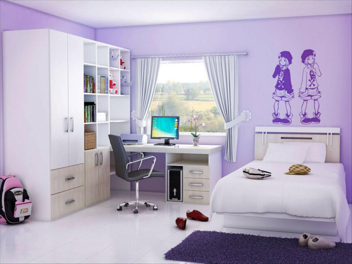 мебель для комнаты для девочки 13 лет