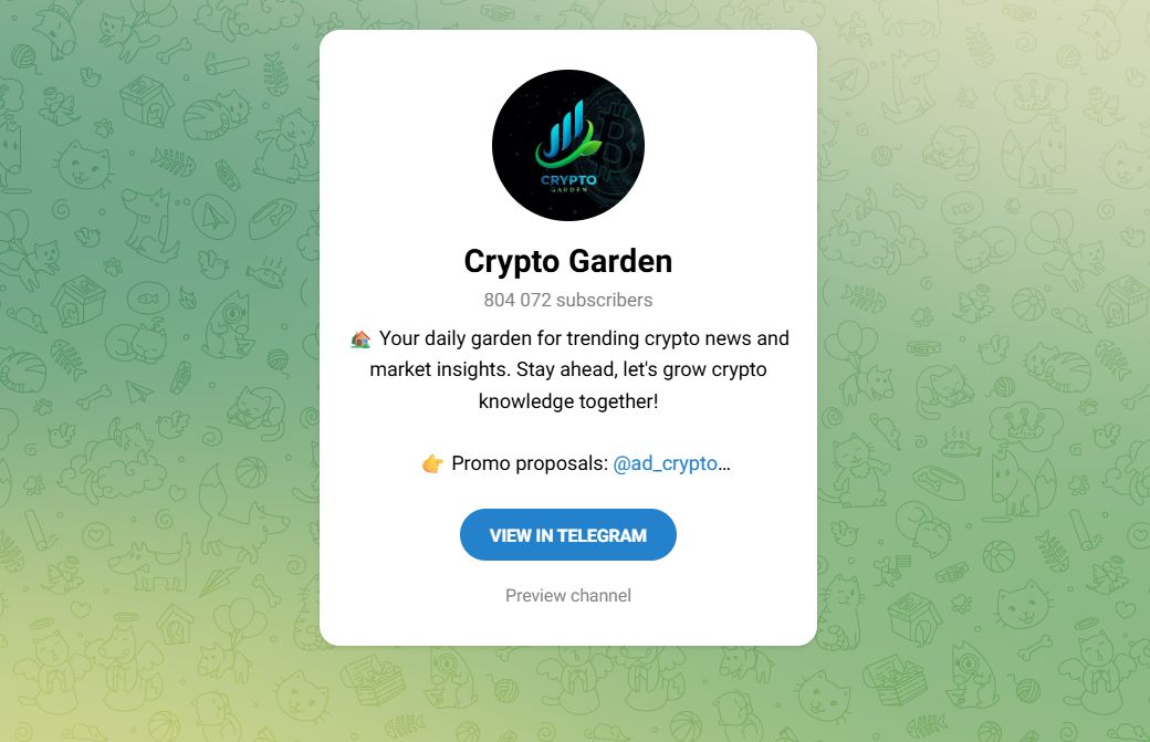 Crypto Garden