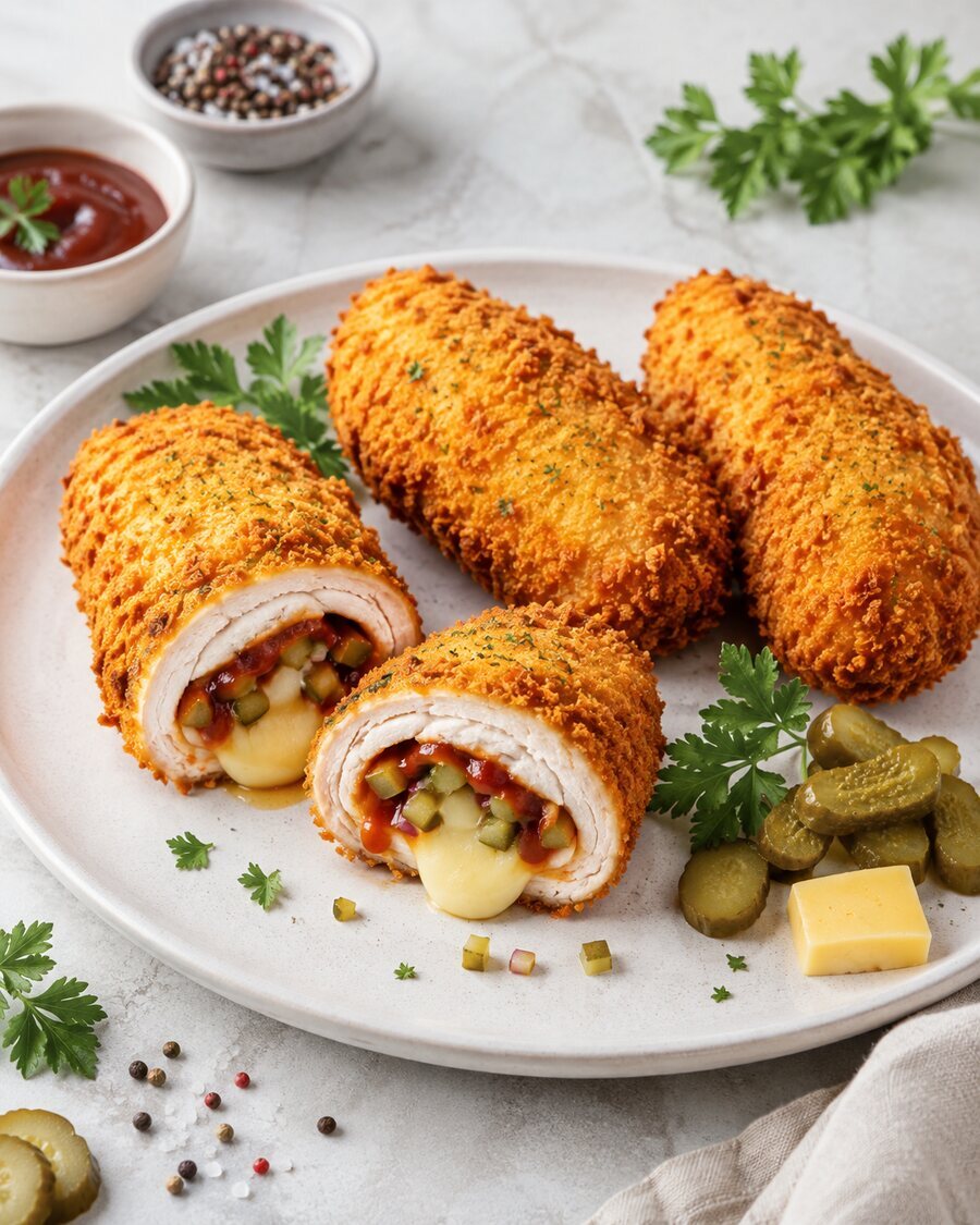 Куриный рулет