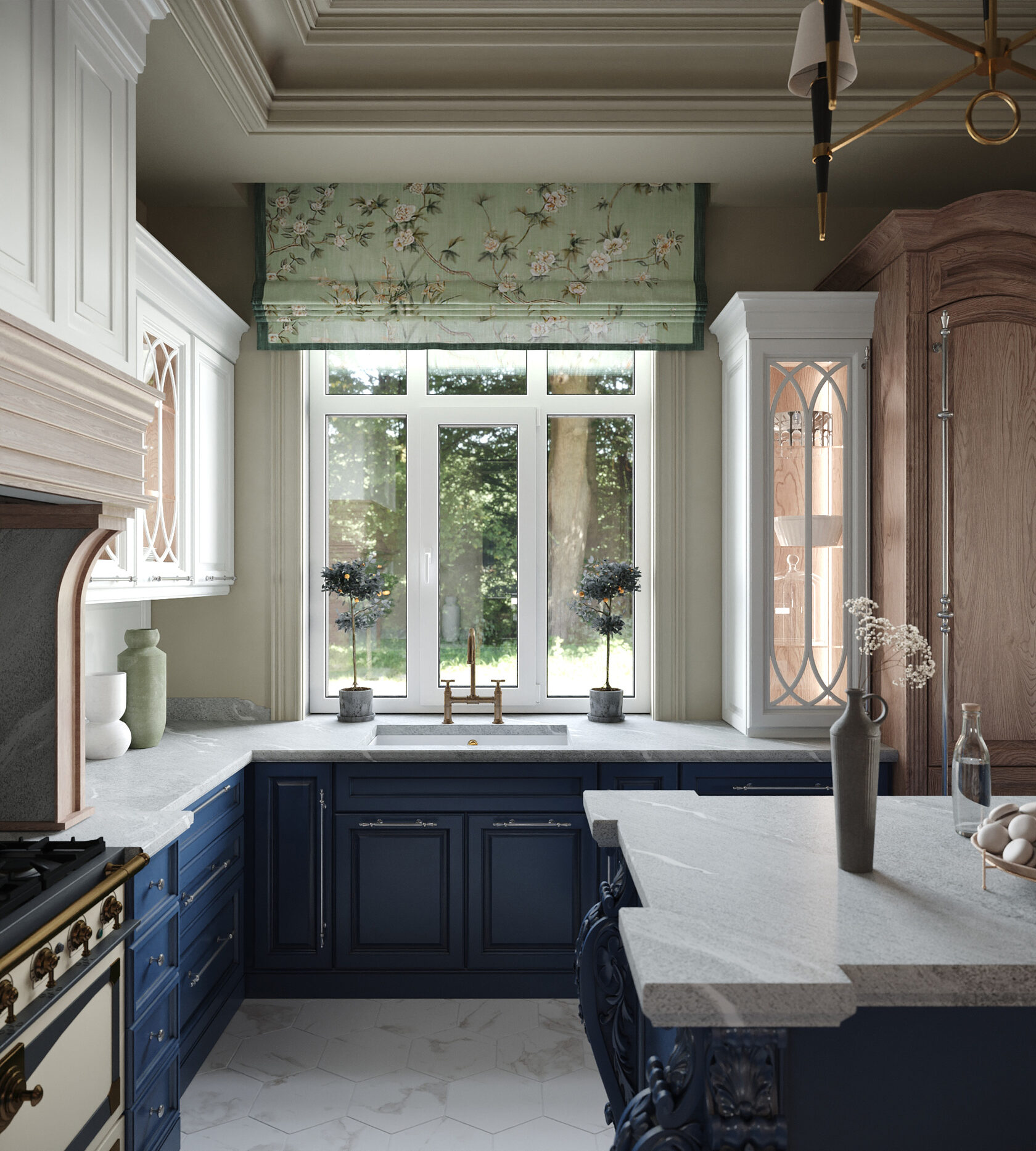 interior design kitchen in house