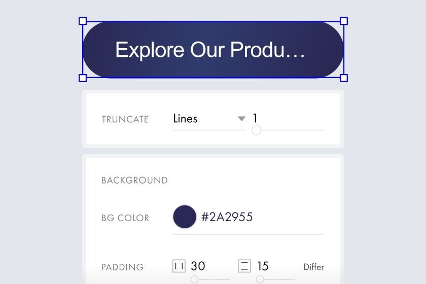 Creating Buttons &amp; Labels from Text
