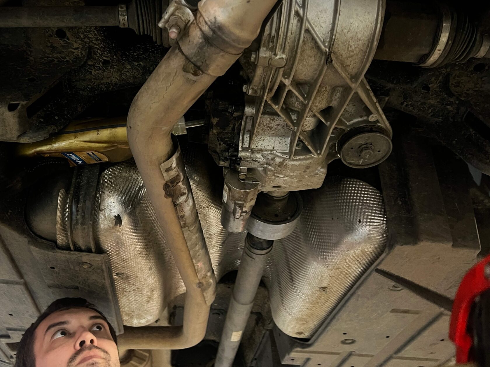 Заправляем муфту новым маслом