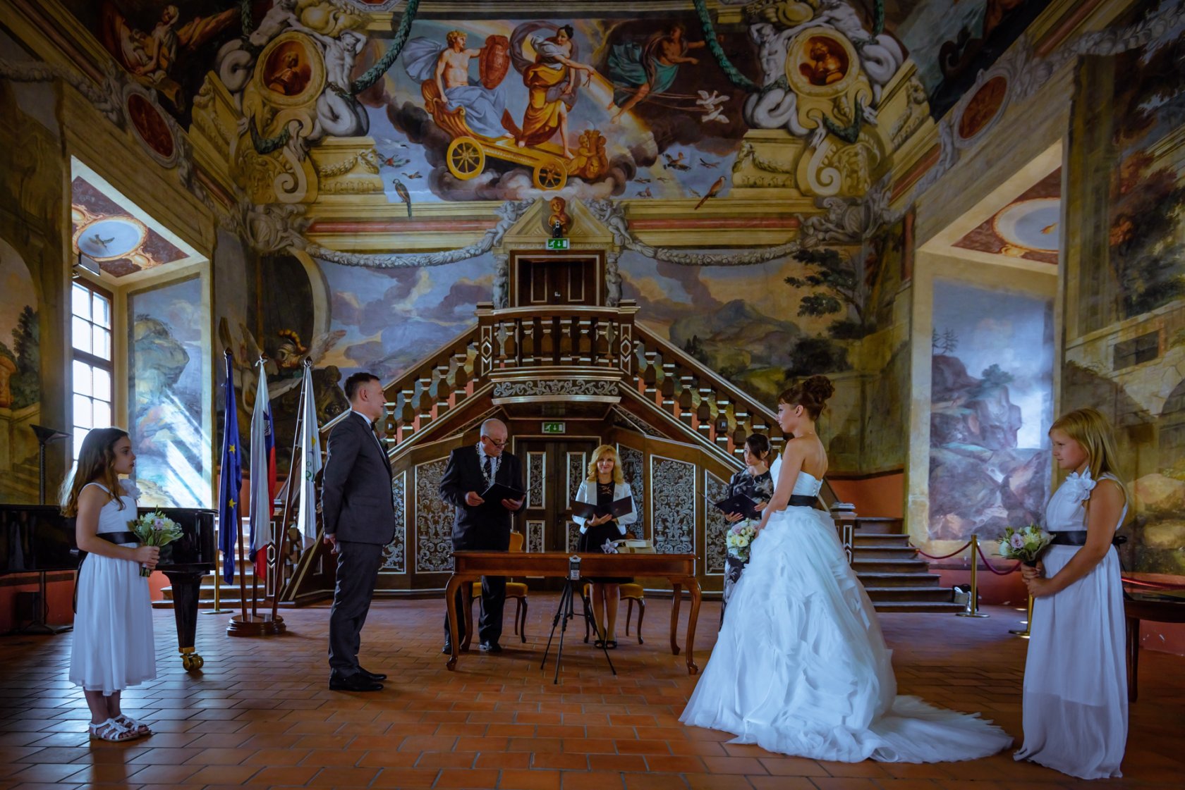 Olga&Boris. Poroka na gradu Brežice, Slovenija