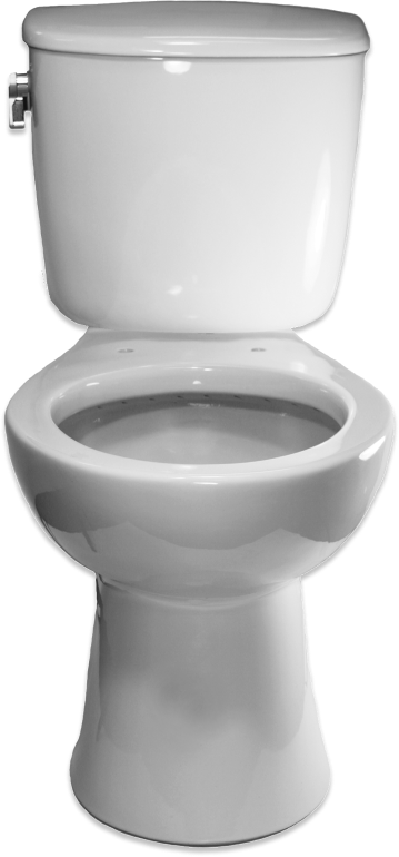 унитаз белый без фона
