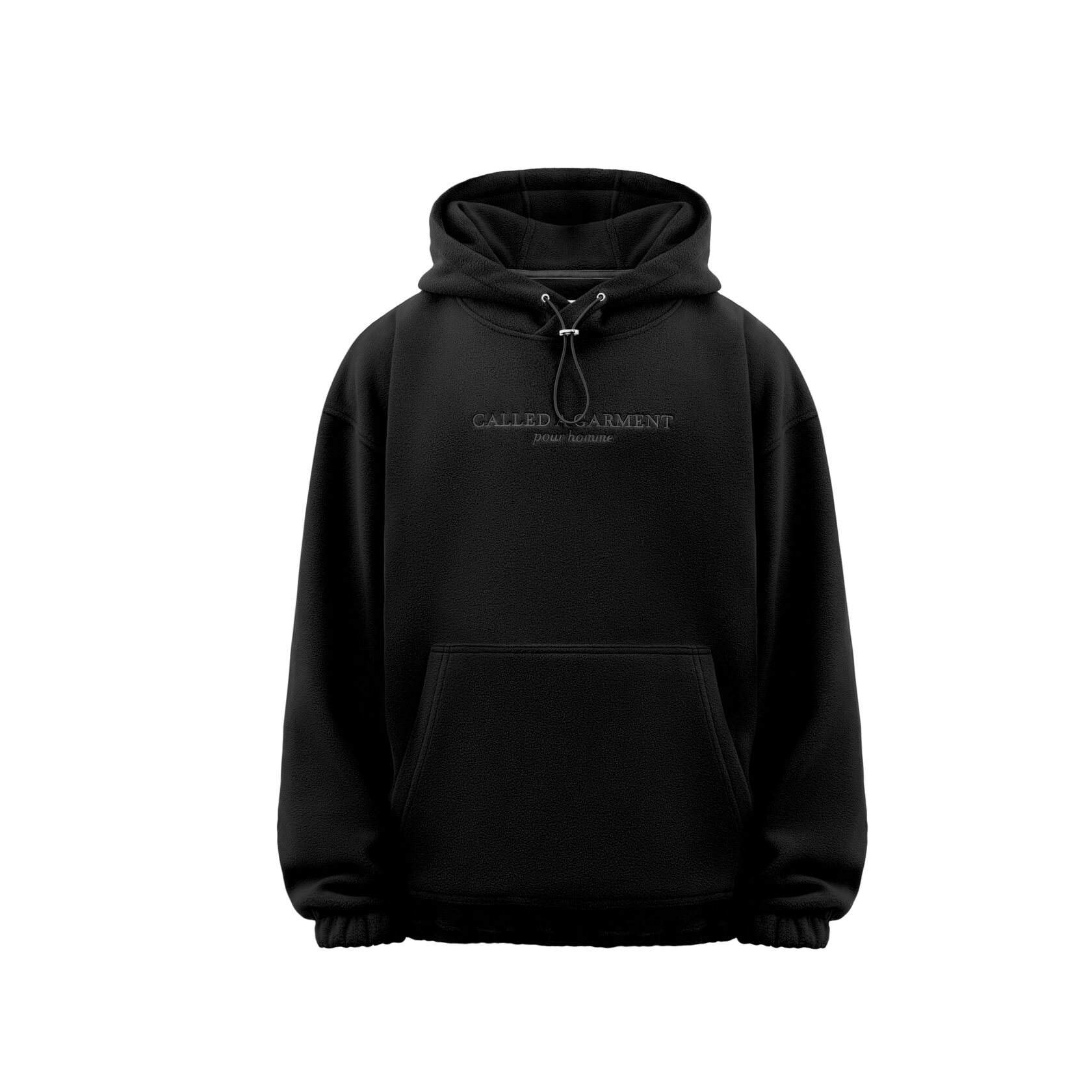 Мужское худи Wrap hoodie черный