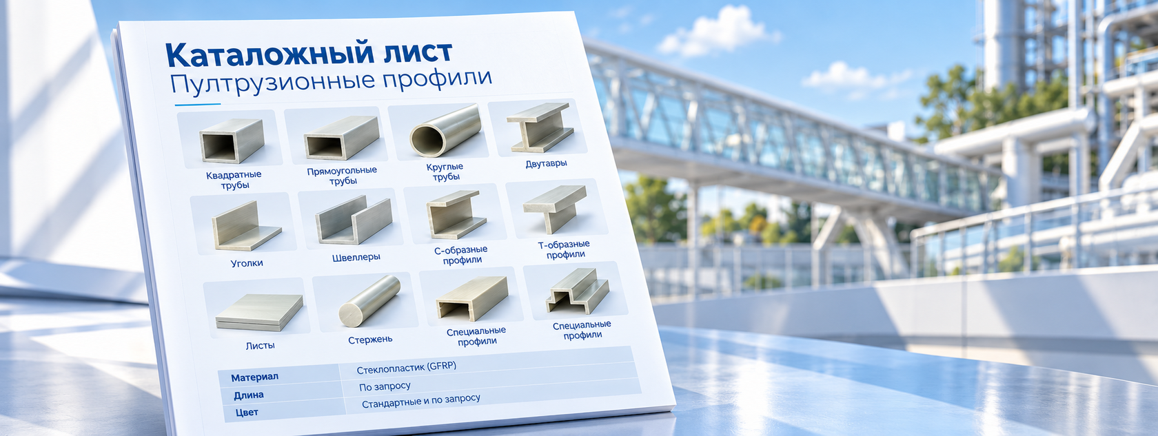 Каталожный лист пултрузионных профилей