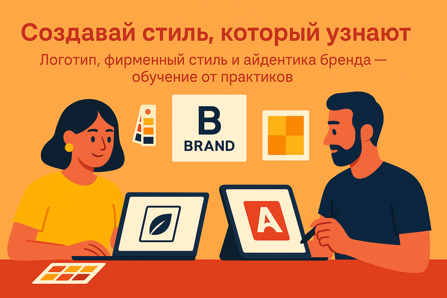 Logomachine — создавай стиль, который узнают Логотип, фирменный стиль и айдентика бренда — обучение от практиков