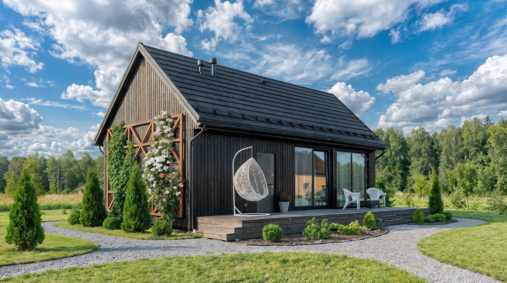 Терраса и вход