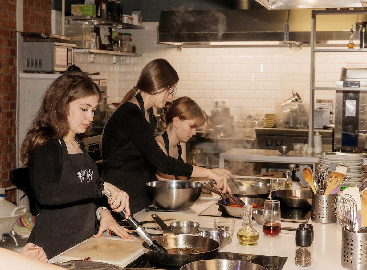 кулинарный мастер класс на день рождения Васильевский