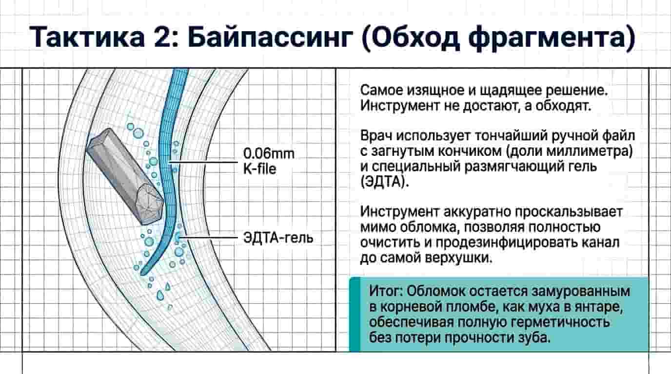 Байпассинг — когда обломок не достают, а обходят