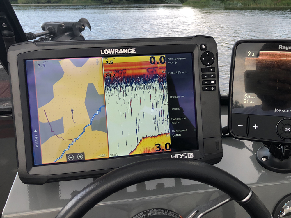 Lowrance Fishfinder 3d зимняя рыбалка