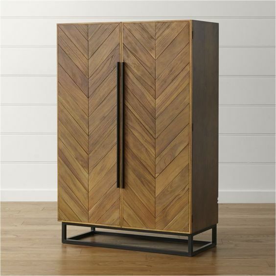 Купить шкаф в стиле лофт LOFT SH016 из металла и дерева на заказ в Москве, дизайнерские шкафы лофт Loft Style