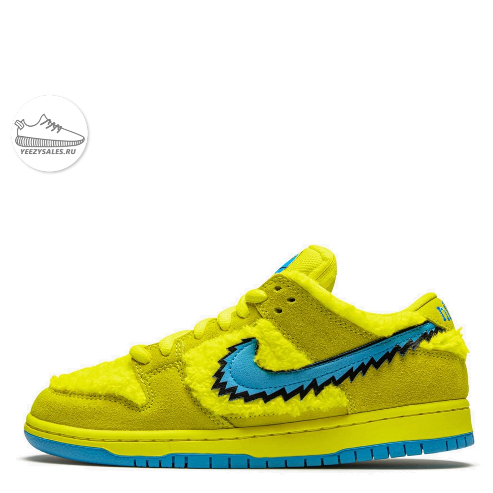 nike sb dunk low grateful dead bears yellow