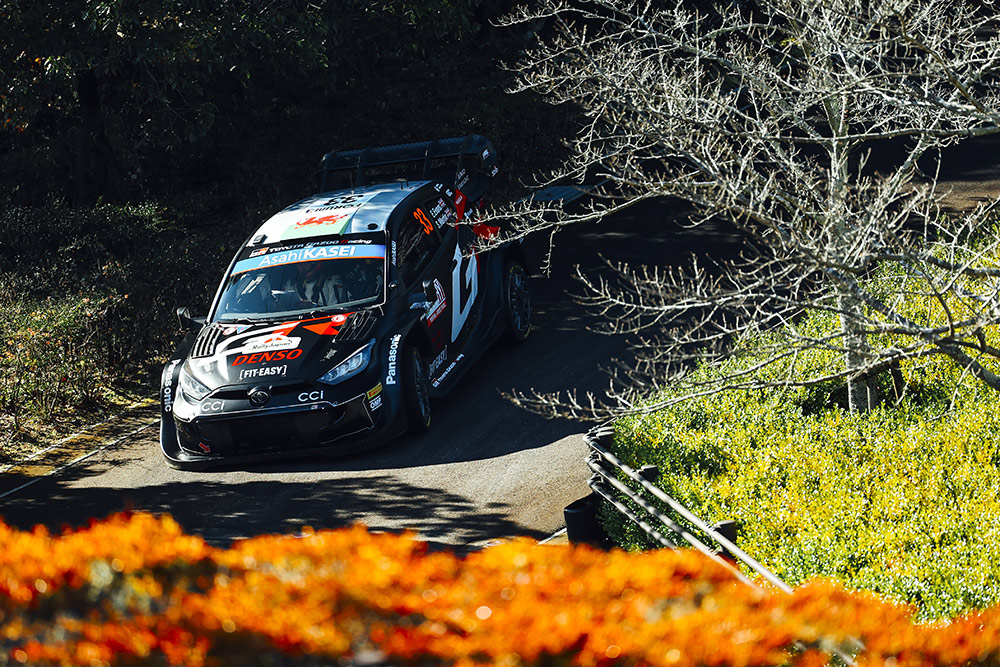 Элфин Эванс и Скотт Мартин, Toyota GR Yaris Rally1, ралли Япония 2024/Фото: Toyota Gazoo Racing WRT