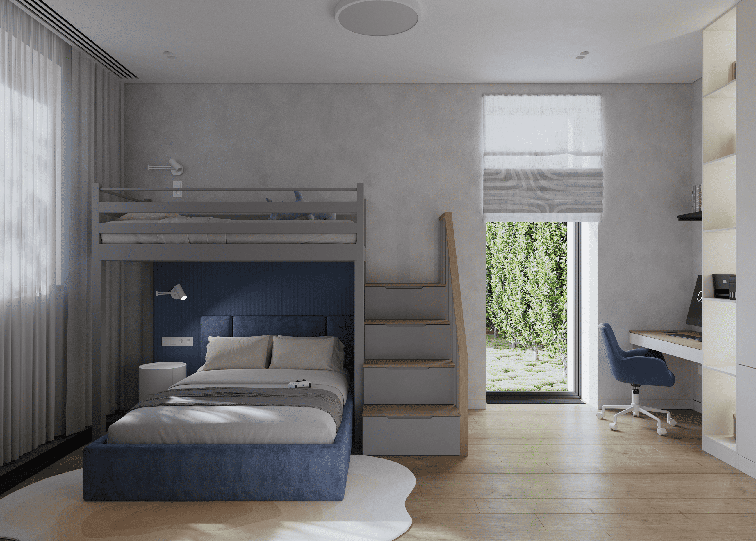 Детская 2 дома 350 м² — G24концепт
