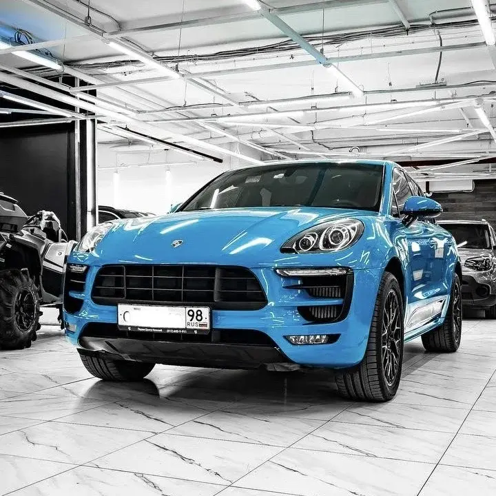 Полная оклейка Porsche Macan в детейлинг студии