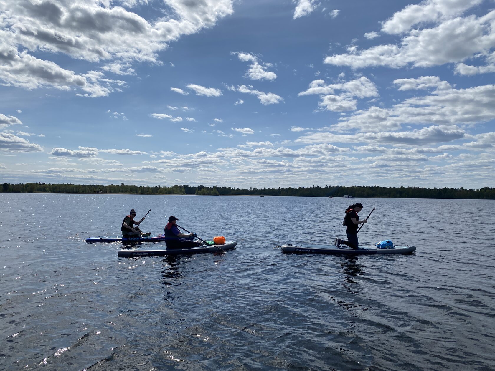 Двухдневный сплав на SUP досках по реке Луга | Supwalkspb