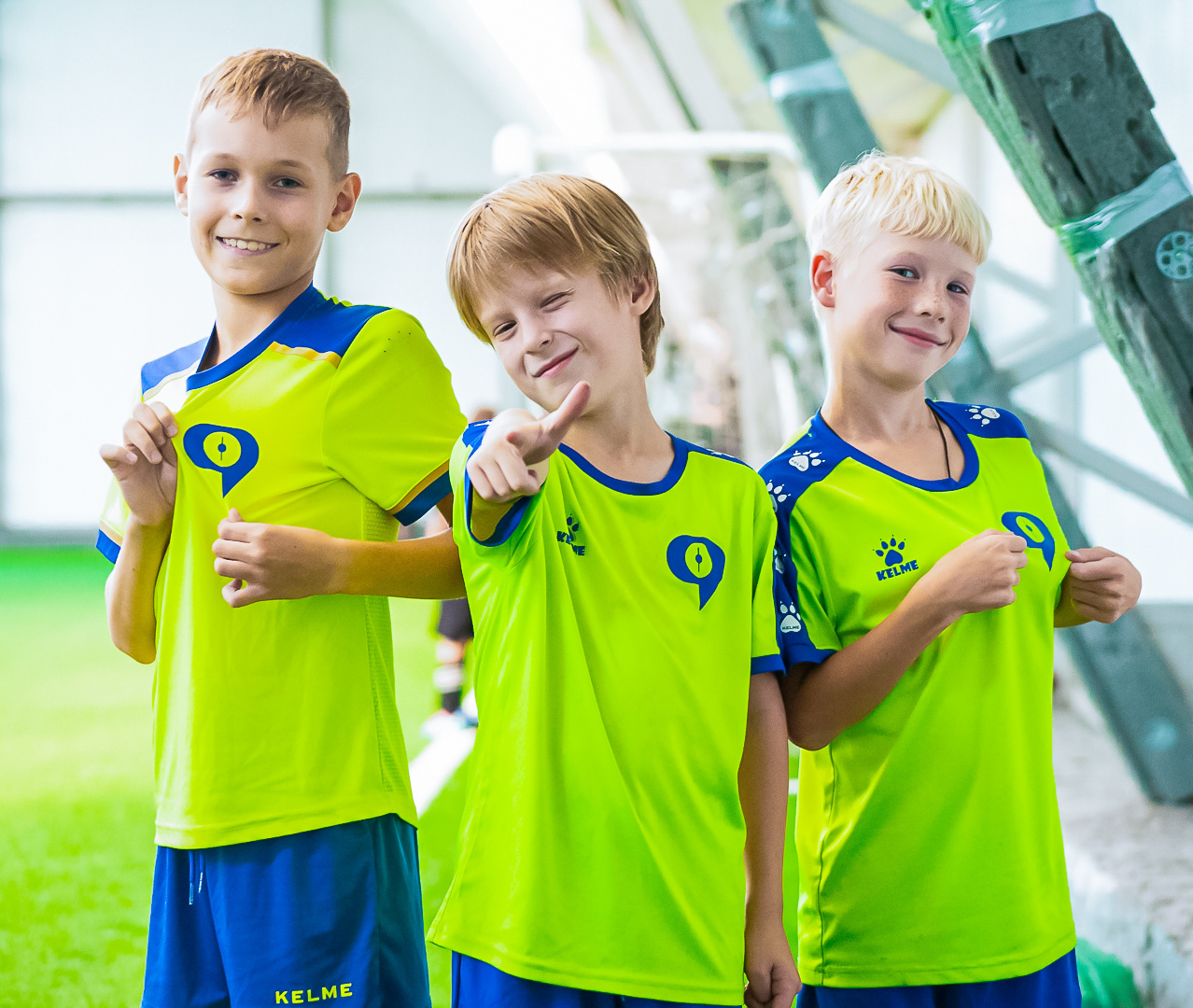 Дети на тренировке