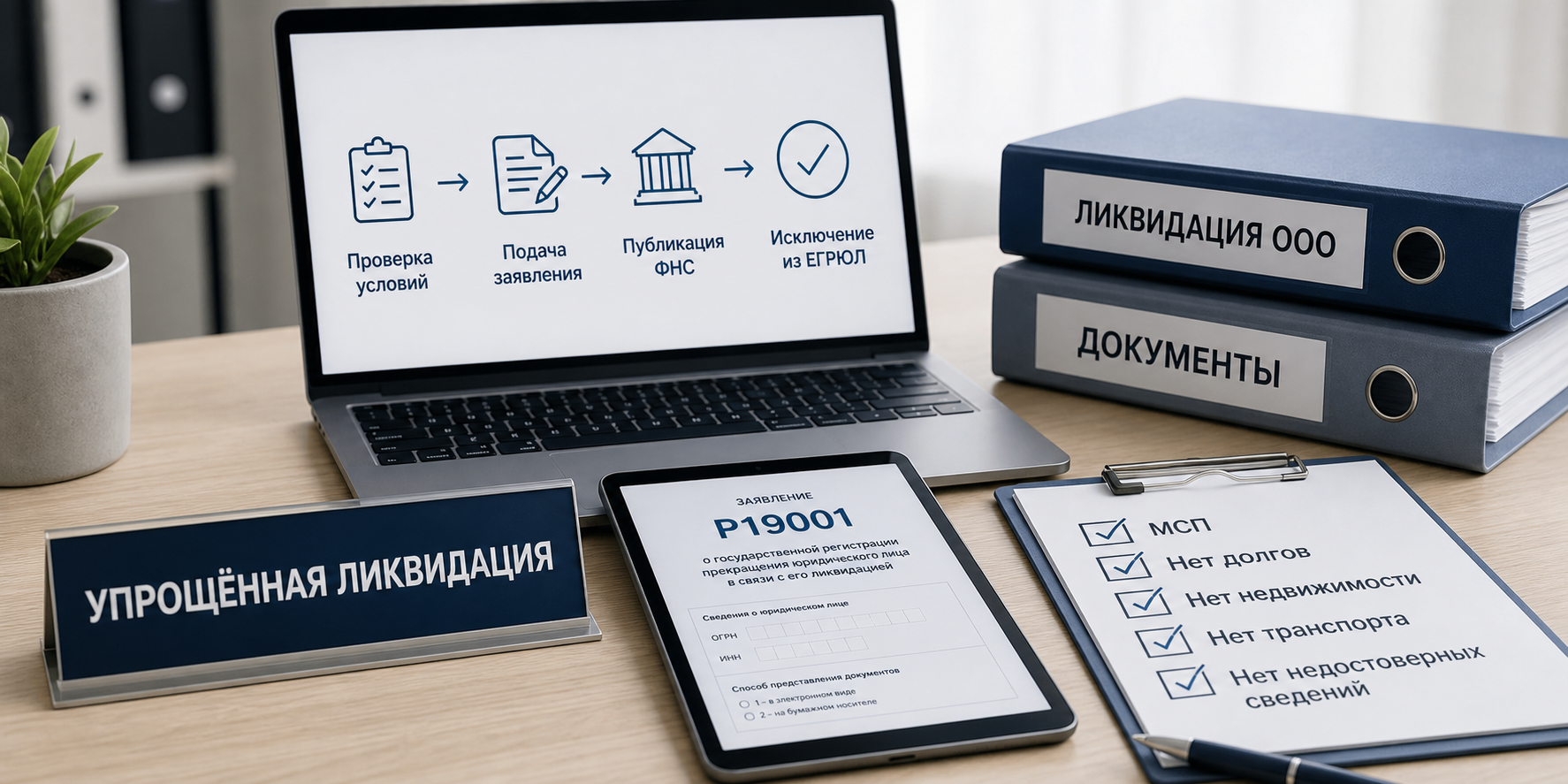 Упрощённая ликвидация ООО в 2026 году: условия и порядок