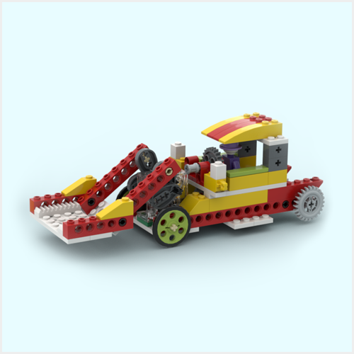 Lego set , инструкция по сборке Лего набора , Technic. Трактор