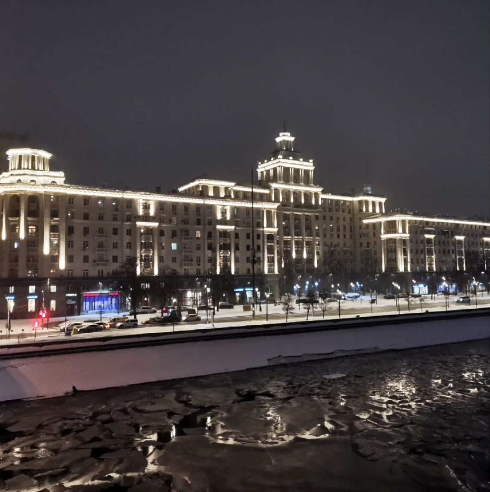 Архитектурно - художественная подсветка зданий