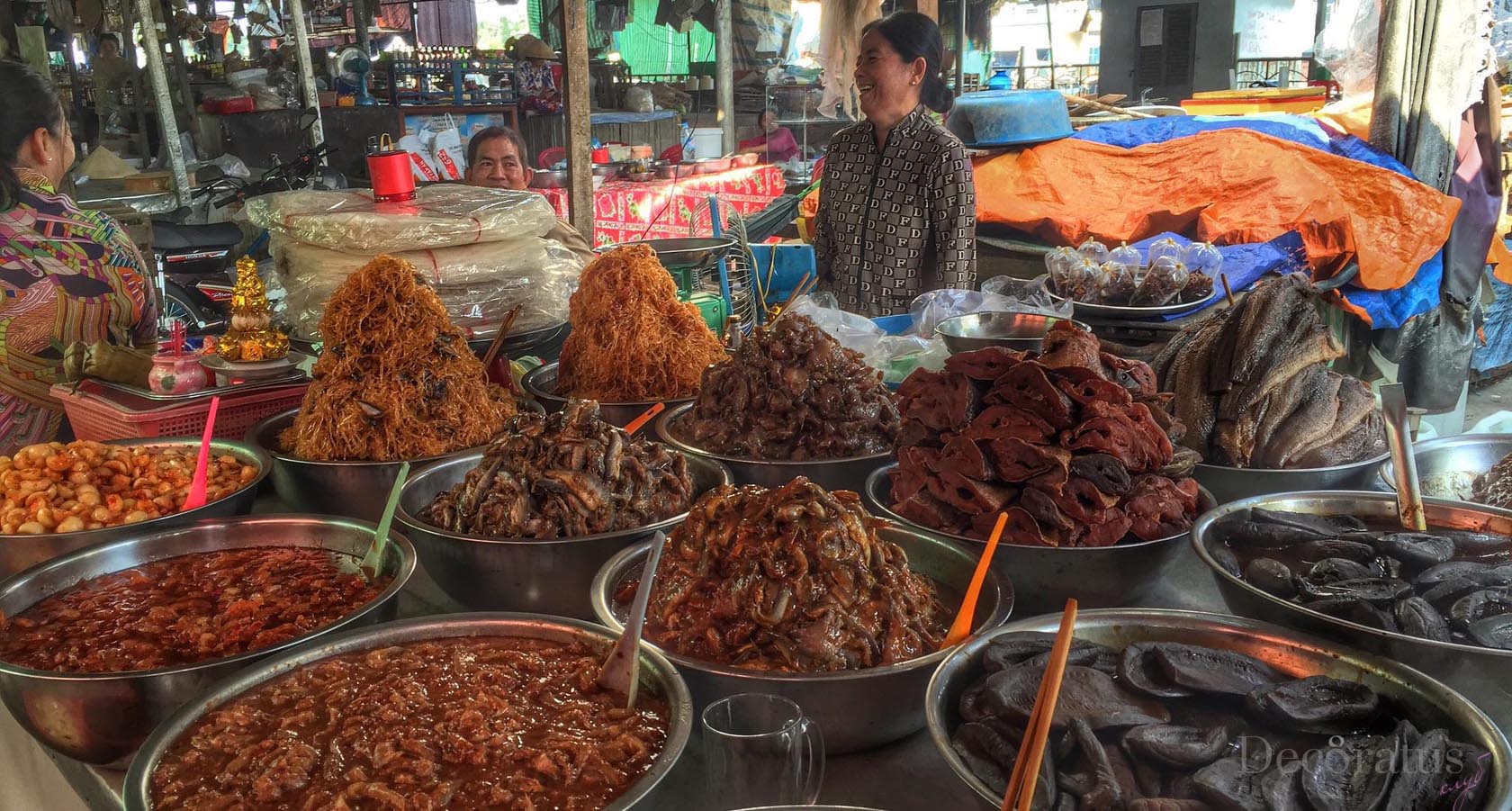 уличная еда камбоджи