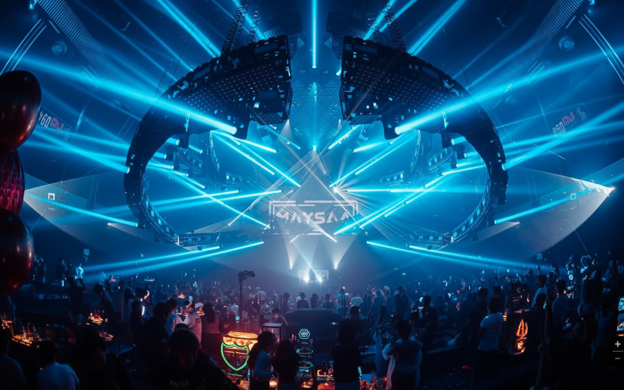 Танцпол World House во время шоу