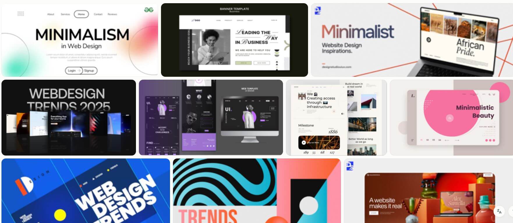 Минимализм и градиенты: сочетание простоты и современности в дизайне 2026 года