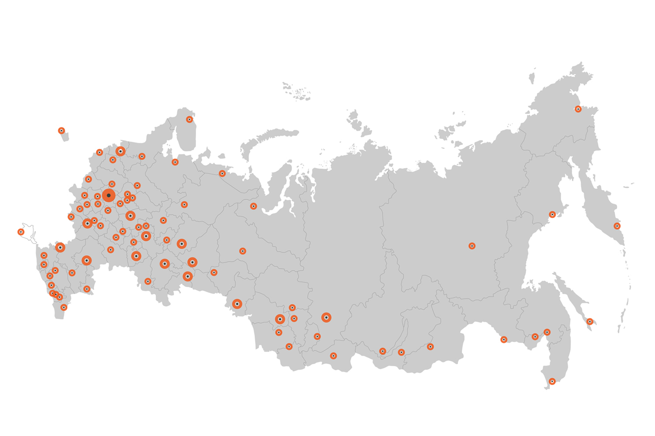 Карта россии геолокация