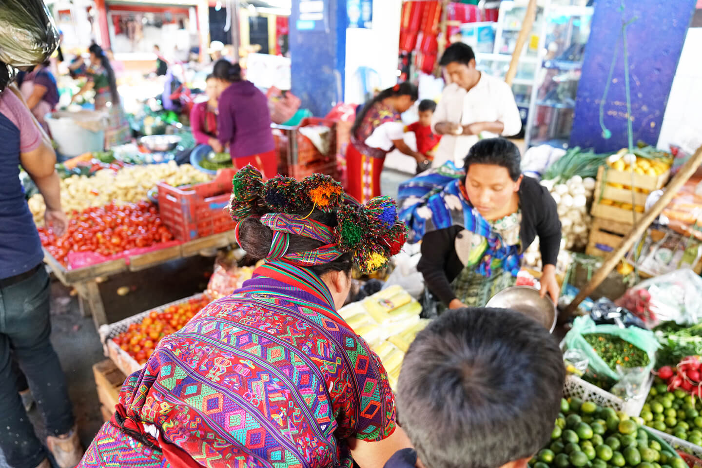 Santa Maria Nebaj, Quiché Department. Locals speak Ixil, one of the twenty-one languages of the Mayan group. 2018.