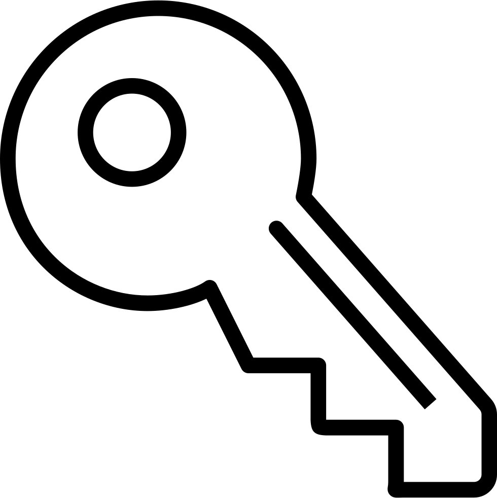 Flat key. Ключ. Ключ символ. Пиктограмма ключ. Знак ключика.