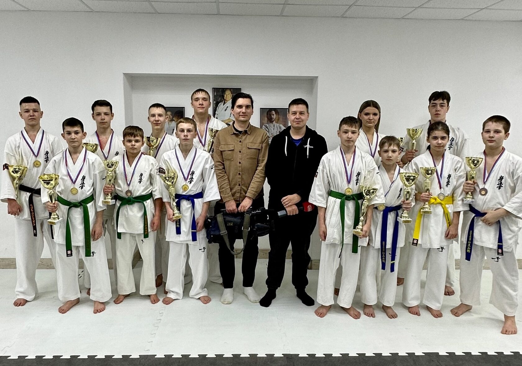 Каратисты клуба 