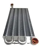 Теплообменник основной Vaillant Turbotec 28 кВт, 320 мм, аналог, 0020039068