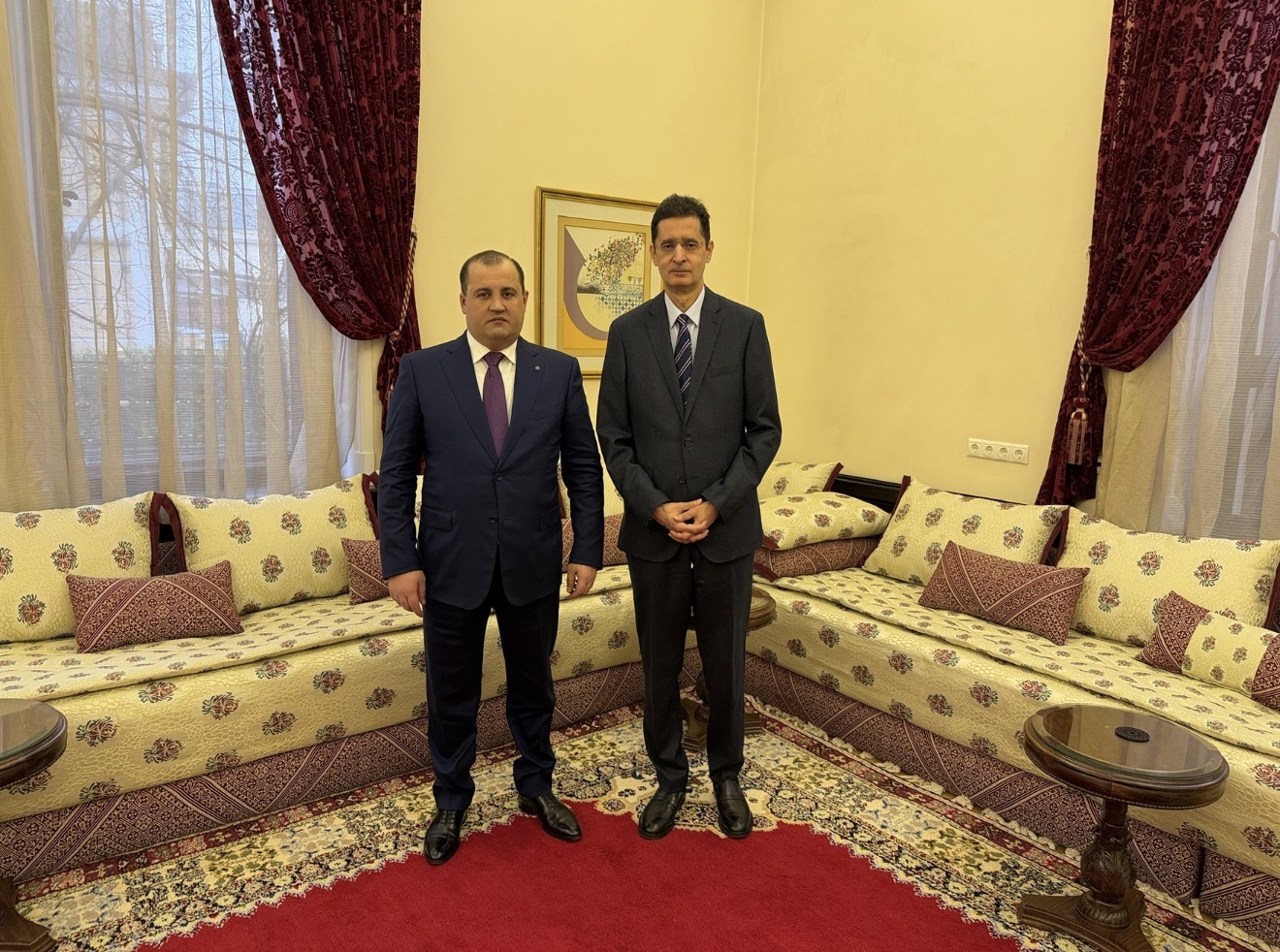 МАЭПД,Артур Хачатрян,Посол Марокко в России,Лотфий Бушаара