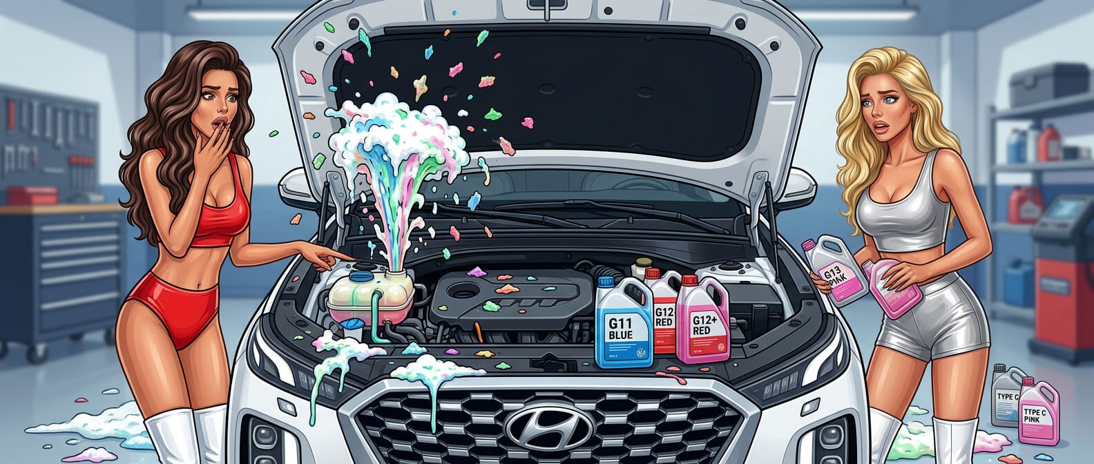 Какие антифризы можно смешивать