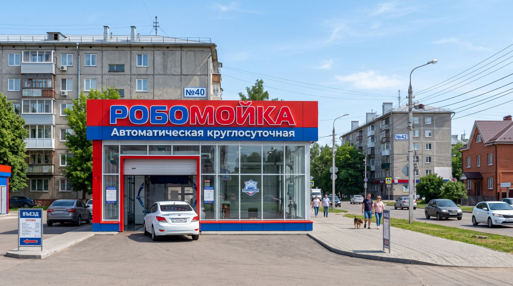 Робомойка Октябрьский