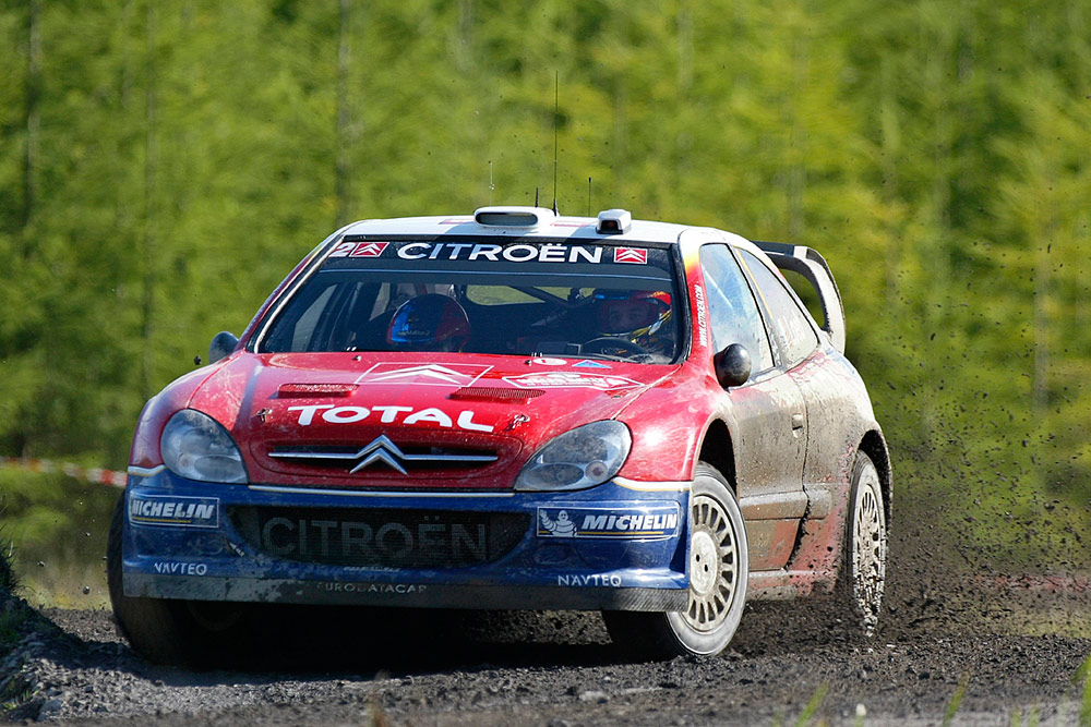 Себастьен Лёб и Даниэль Элена, Citroën Xsara WRC (974 DAM 78), ралли Великобритания 2005/Фото: Citroën Communication