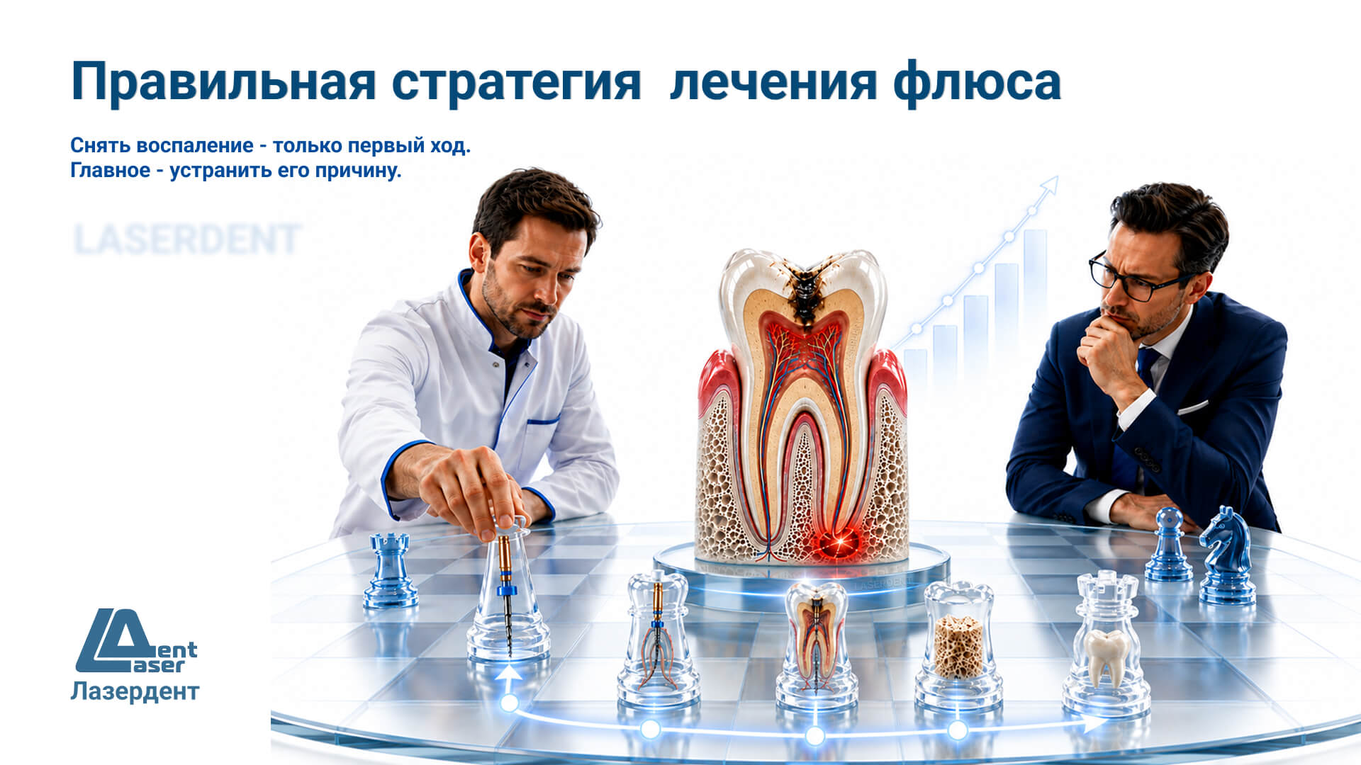 Правильная стратегия  лечения флюса