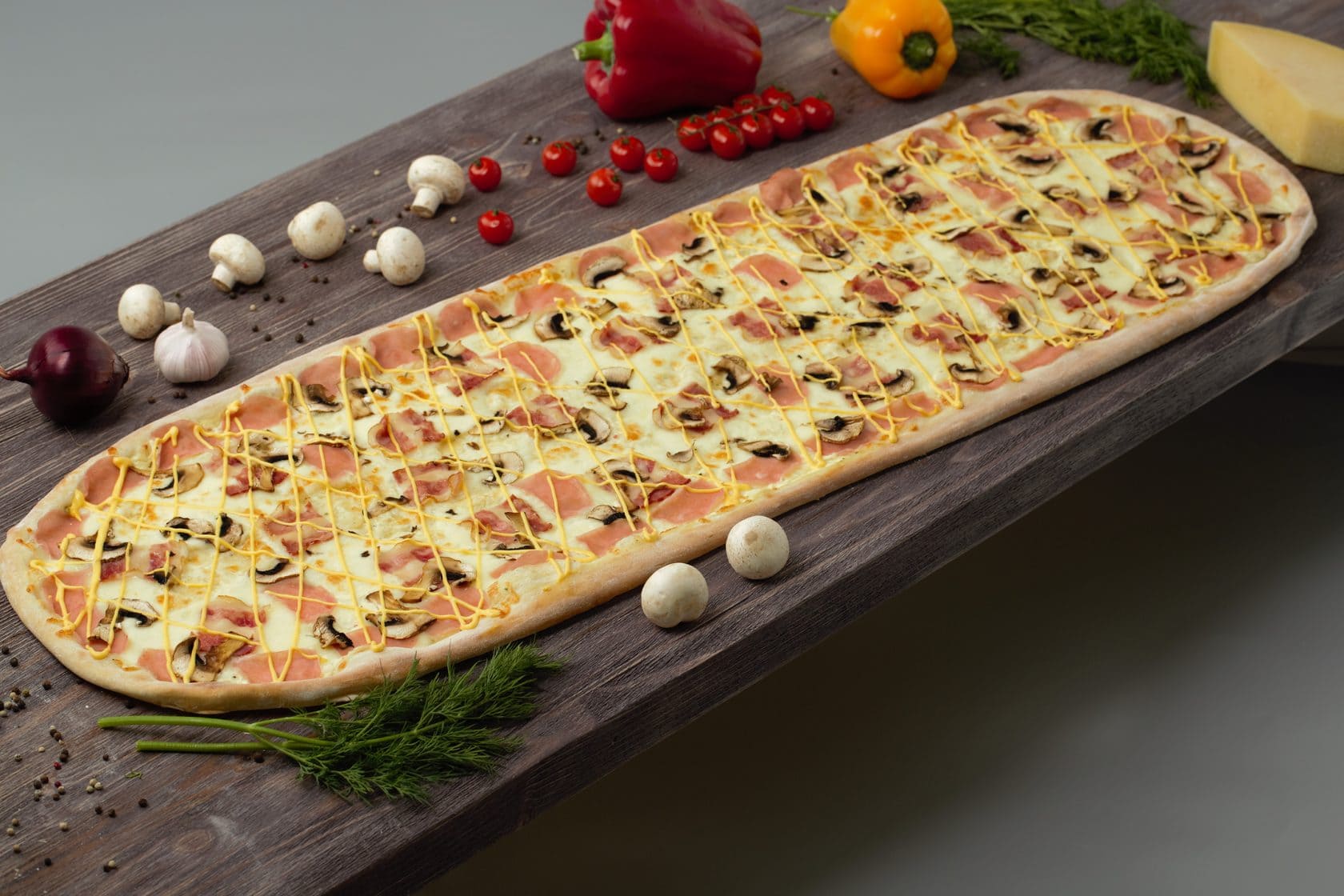 Рокет суши метровая пицца
