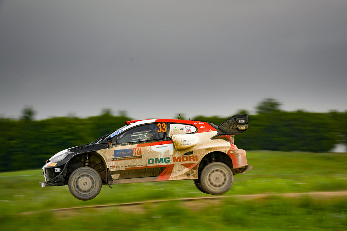 Элфин Эванс и Скотт Мартин, Toyota GR Yaris Rally1, ралли Эстония 2022