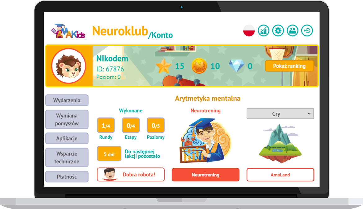 AMAKids Polska Arytmetyka Mentalna™