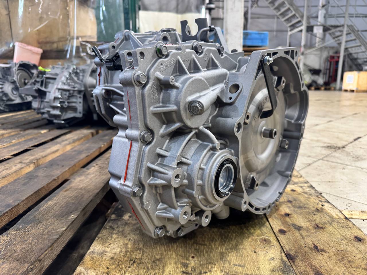 Вариатор CVT18, вид сбоку