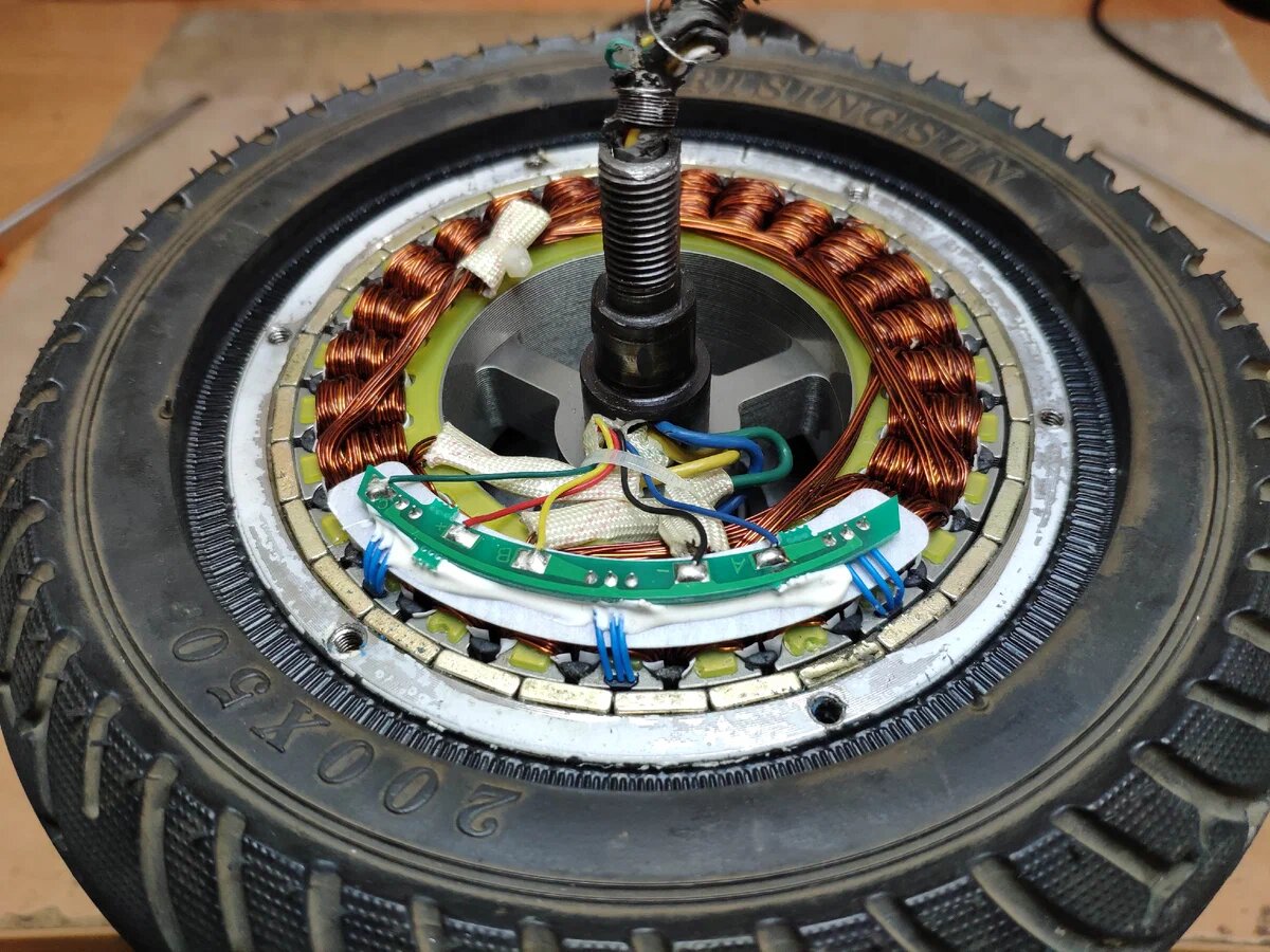 Как сделать мотор-колесо из стиральной машины?