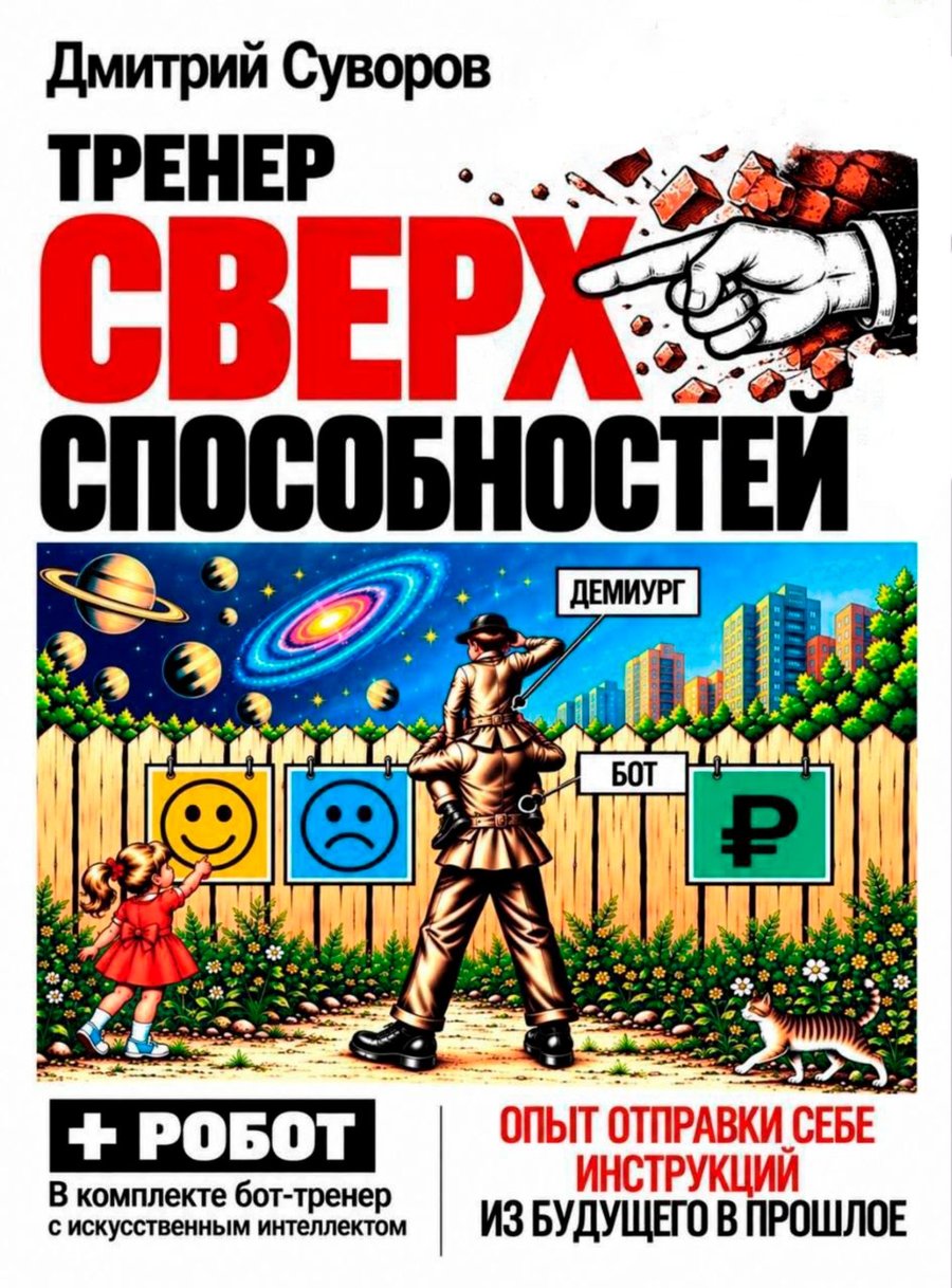 Обложка путеводителя «Тренер сверхспособностей»