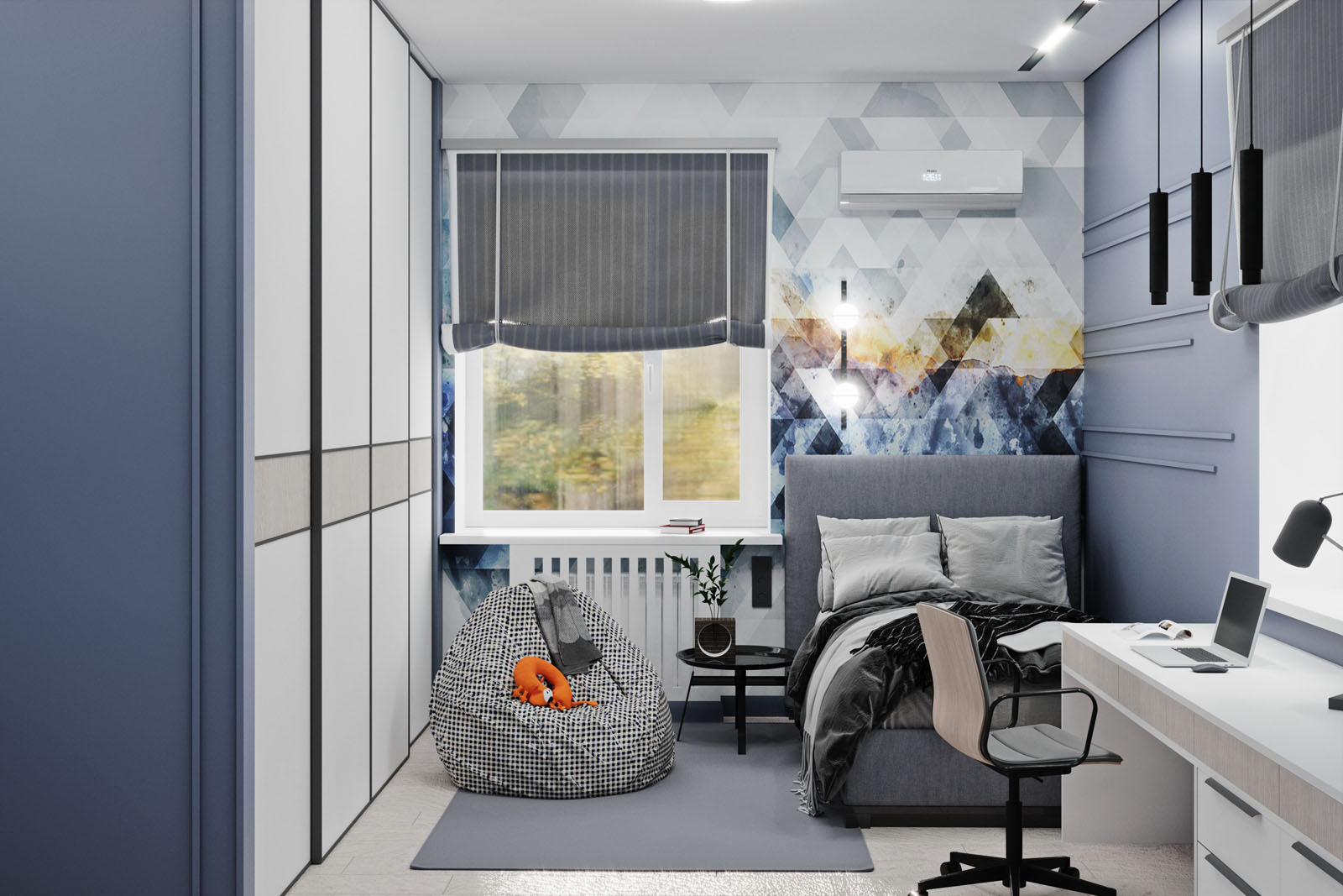 Мебель для детской, шкаф, детский стол