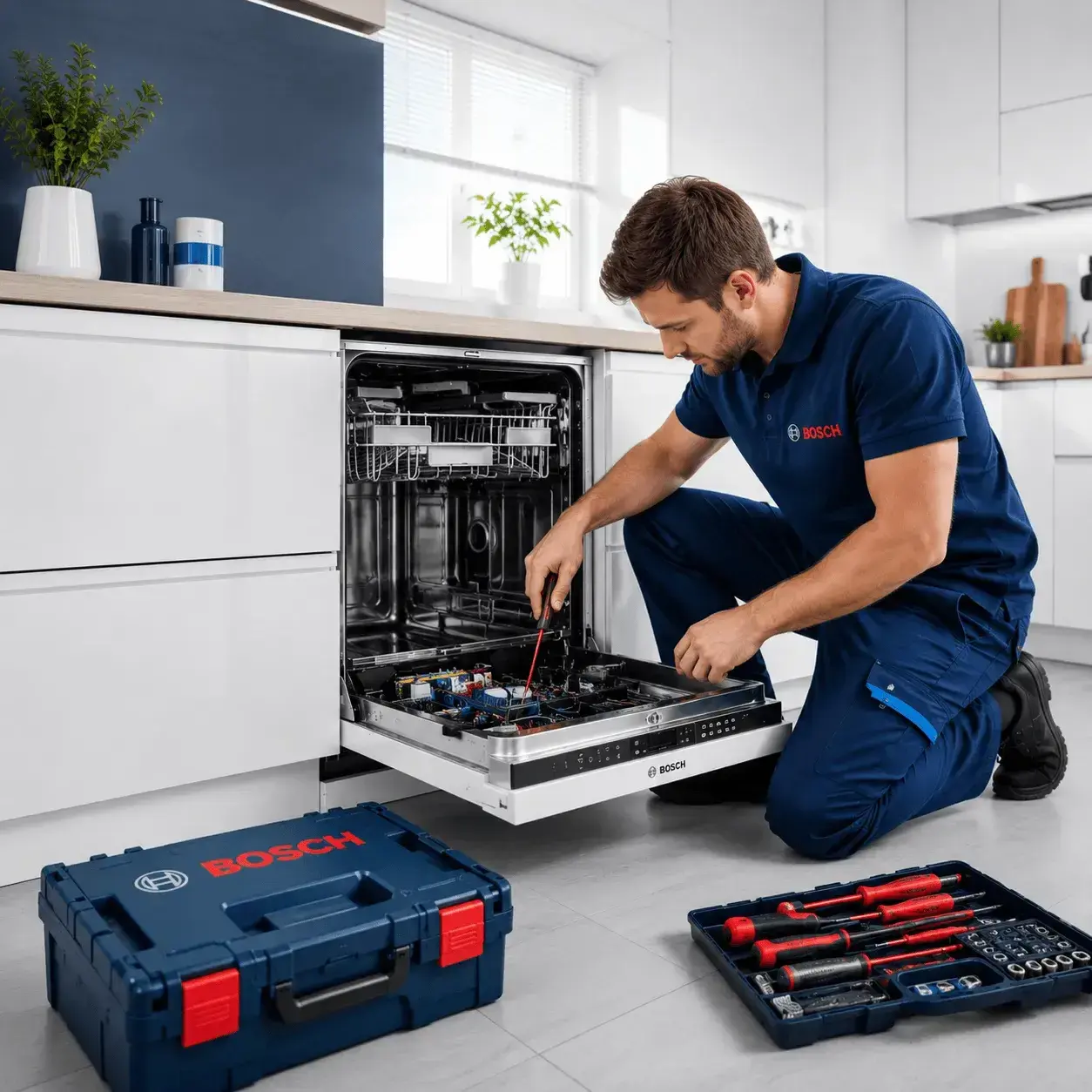 Мастер Bosch Service — ремонт посудомоечных машин на дому