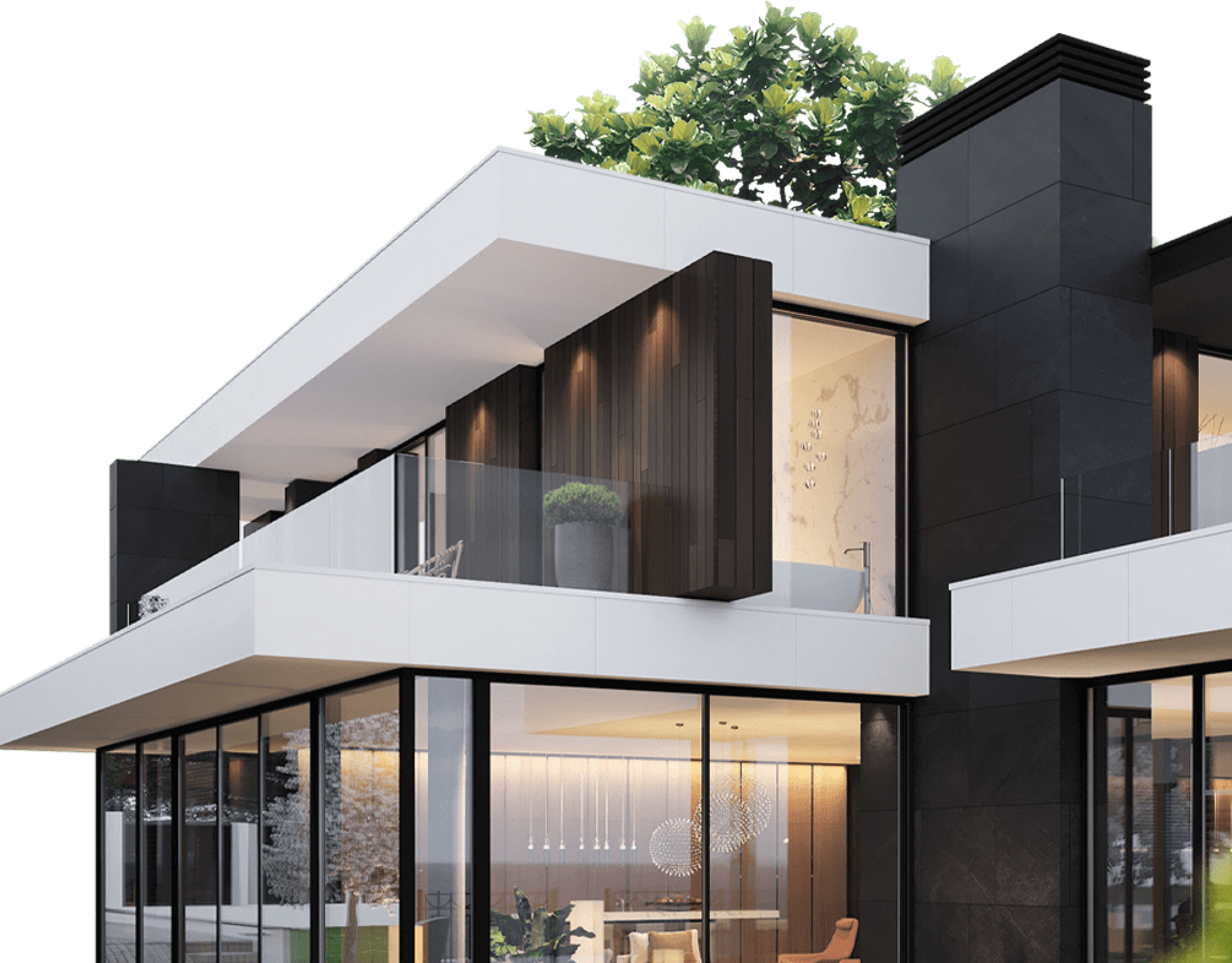 Дом в стиле хай-тек