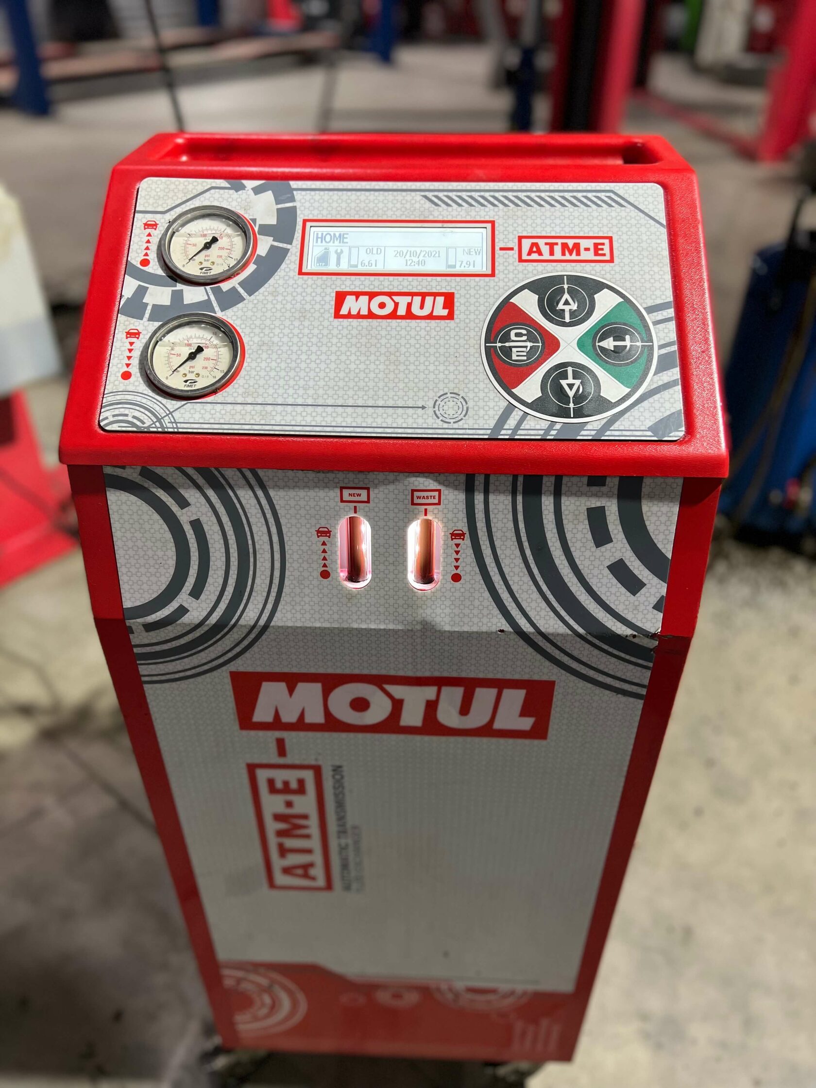 Проверка масла Состояние старого масла в АКПП Audi Q7