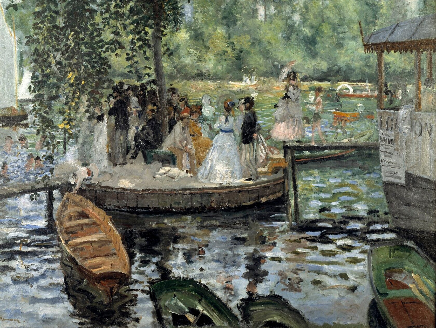 Огюст Ренуар. Лягушатник